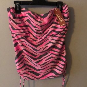 Tankini bathing suit top - size Large